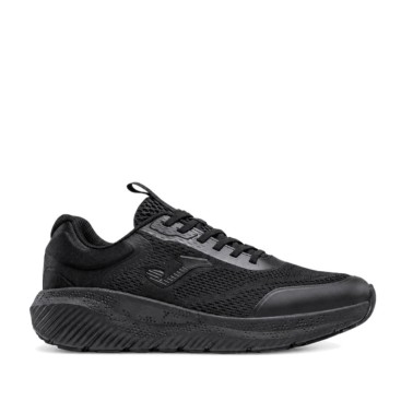 Zapatillas deportivas antideslizantes hombre Joma Heleo negras vista lateral