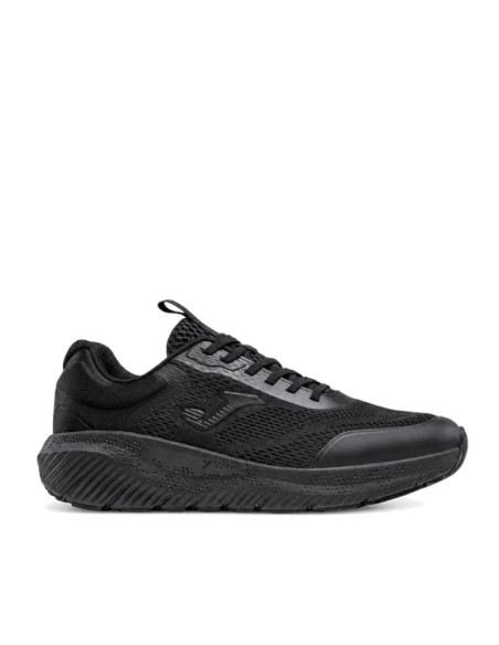 Zapatillas deportivas antideslizantes hombre Joma Heleo negras vista lateral