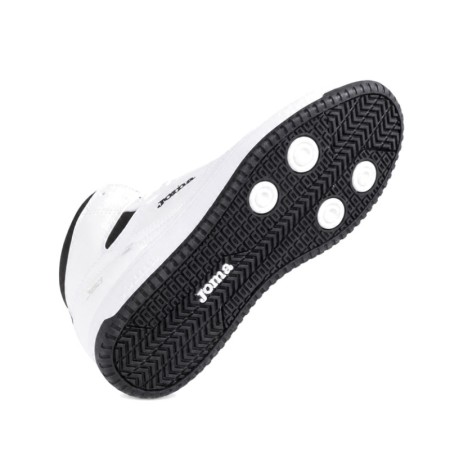 Suela de goma negra de zapatillas Joma J80 hombre caña alta