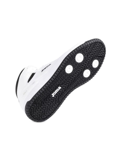 Suela de goma negra de zapatillas Joma J80 hombre caña alta
