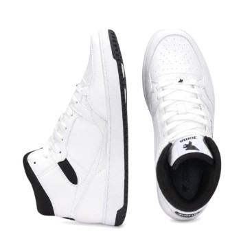 Zapatillas Joma J80 hombre blancas vista superior con cordones
