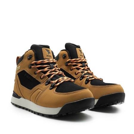Botas senderismo hombre Joma Tormes mostaza con cordones técnicos