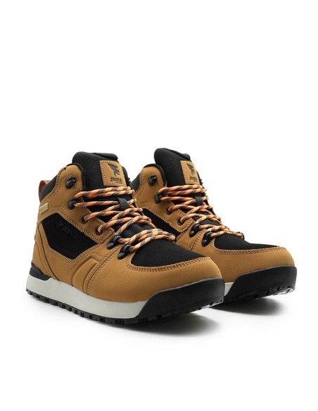Botas senderismo hombre Joma Tormes mostaza con cordones técnicos