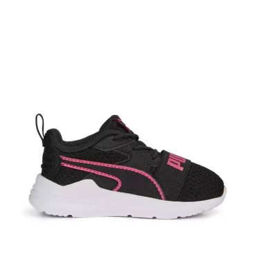 Zapatillas Puma negras bebe niña