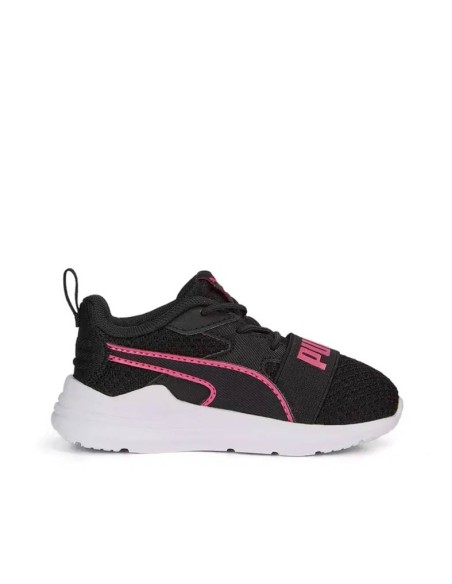 Zapatillas Puma negras bebe niña