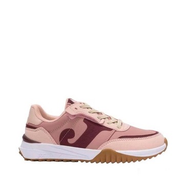 Tenis running niña Joma C501 JR 2529 rosa y burdeos