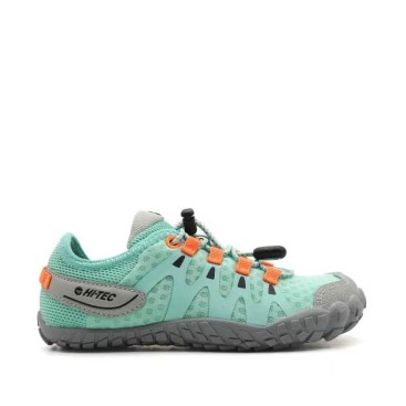 barefoot niñas​ color aguamarina