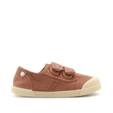 zapatillas lona Igor color teja