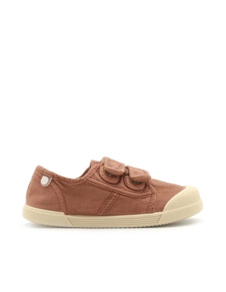 zapatillas lona Igor color teja
