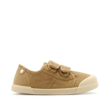 zapatillas lona Igor mostaza