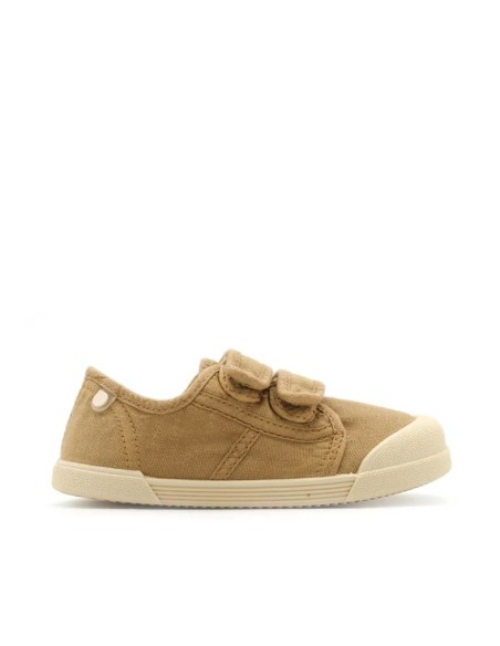 zapatillas lona Igor mostaza