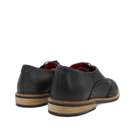 Zapatos brogue hombre con suela de goma