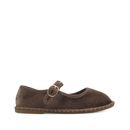 Veneciana taupe terciopelo