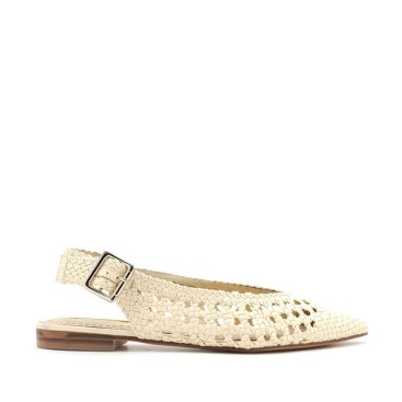 BAILARINAs beige mujer trenzadas