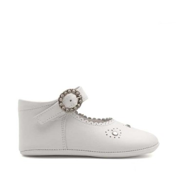 merceditas bebe piel con strass