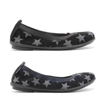 merceditas con estrellas de glitter