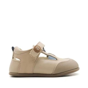 Sandalia taupe niño verano