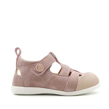 Sandalias rosa cerradas niña