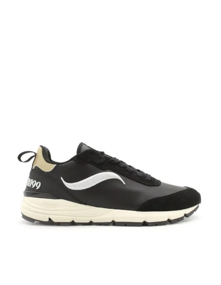 Sneaker Hombre negra de piel