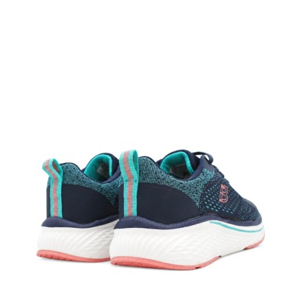 Refuerzo del talón y cuña de la zapatilla Duo Comfort azul marino