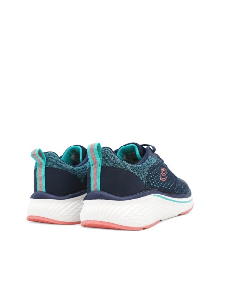 Refuerzo del talón y cuña de la zapatilla Duo Comfort azul marino
