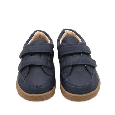 Bambas respetuosas para niños color azul marino vista frontal