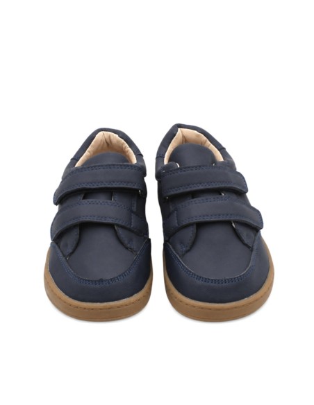 Bambas respetuosas para niños color azul marino vista frontal