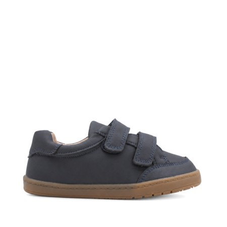 Bamba respetuosa doble velcro azul marino