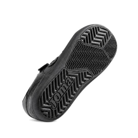 Suela flexible de goma de las Joma Barefoot Academy Negro