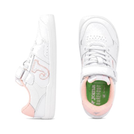 Joma Academy Barefoot niña con velcro y cordón elástico vista superior