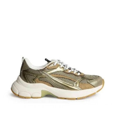 Zapatilla Corina verde chunky mujer