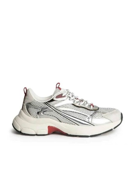 Zapatilla Corina plateada chunky mujer