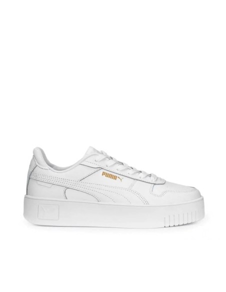 Puma Carina Street blanca mujer vista lateral