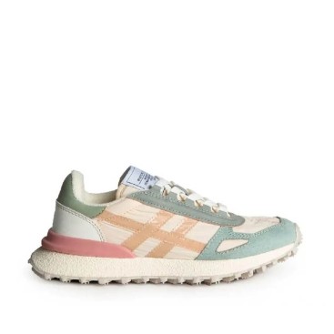 Zapatilla Corina multicolor pastel mujer