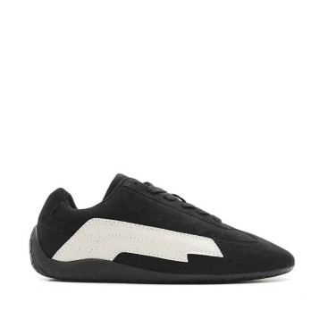 Zapatilla Corina negra retro mujer