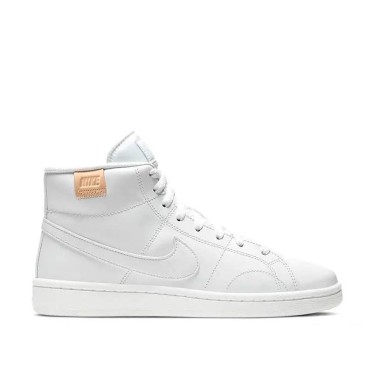 Nike Court Royale 2 Mid blanca mujer vista lateral