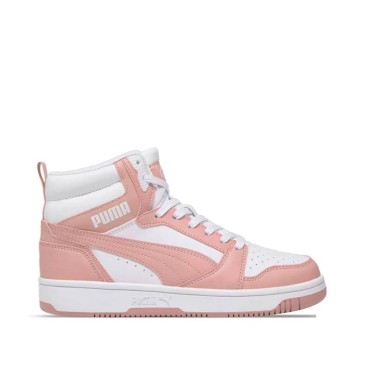 Puma Rebound V6 Future Pink mujer vista lateral