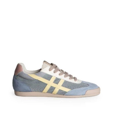 Zapatilla azul retro spring