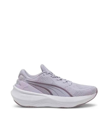 Puma Scend Pro 2 lila mujer vista lateral