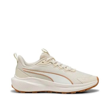 Puma Skyrocket Lite Trail beige mujer vista lateral