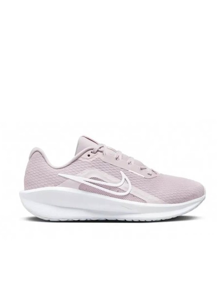 Nike Downshifter 13 rosa mujer vista lateral