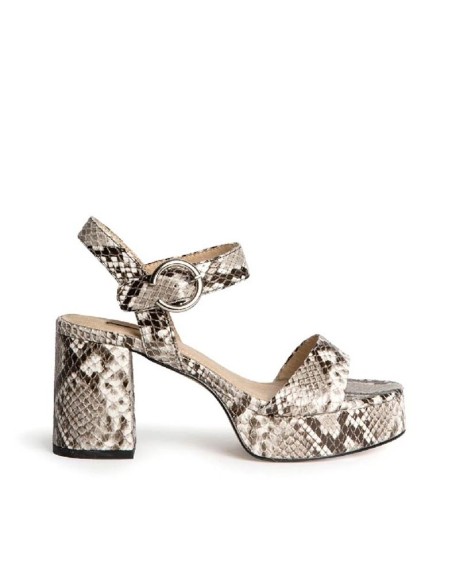 Sandalias serpiente tacón ancho Corina M6300