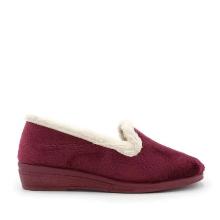 Zapatilla de casa cerrada 262 burdeos