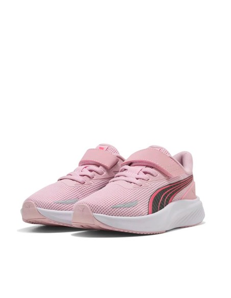 Zapatilla running Puma niña rosa malva