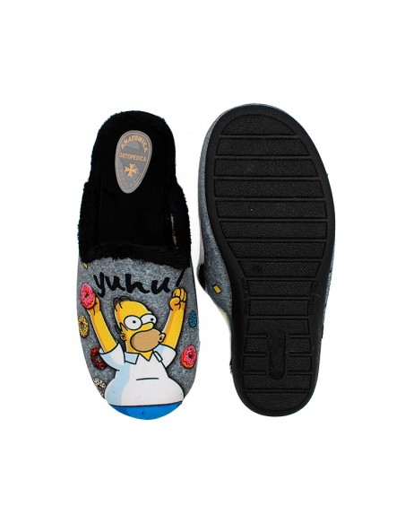 Suela zapatilla de casa Homer y Bart hombre