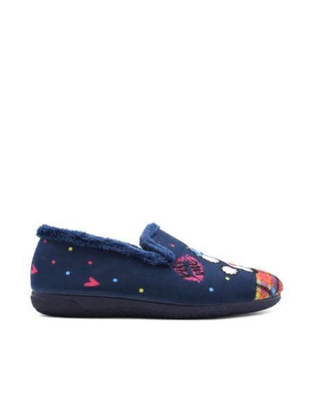Zapatilla de invierno mujer con perros