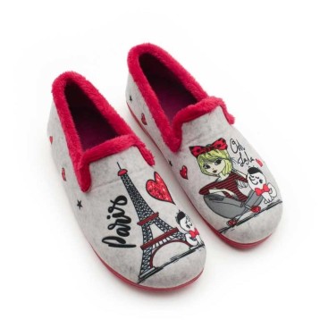 Zapatillas de estar por casa mujer cerradas