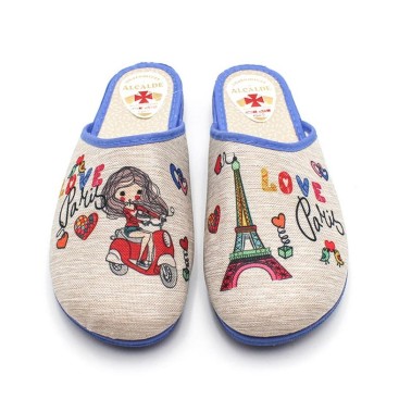 zapatillas mujer zueco puntera cerrada París