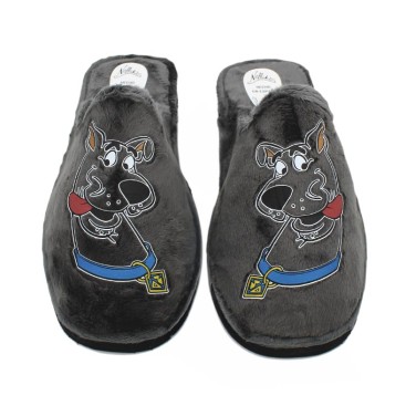 Zapatilla de casa Scooby-Doo hombre gris