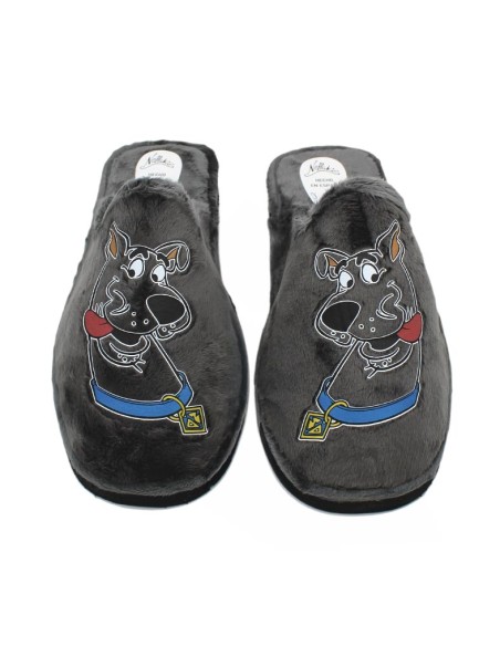 Zapatilla de casa Scooby-Doo hombre gris